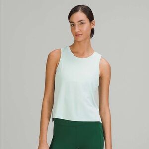 Women's Mint Green Sleeveless Top